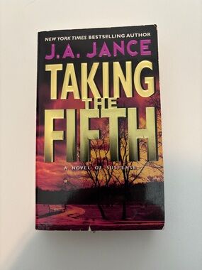 Taking the Fifth by J.A. Jance Paperback book